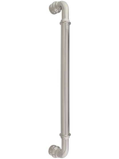 Brixton Appliance Pull - 12 inch Center-to-Center in Polished Nickel.